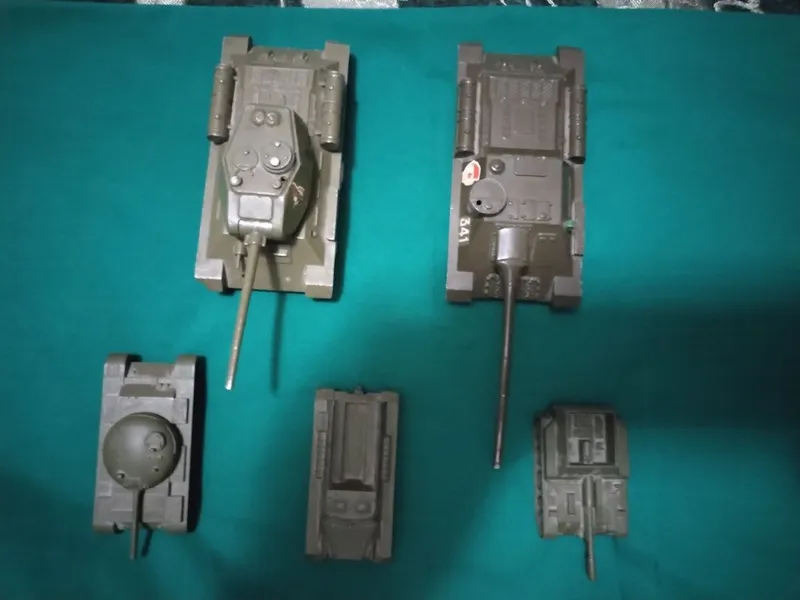 Советские модельки. Военные советского периода. 3