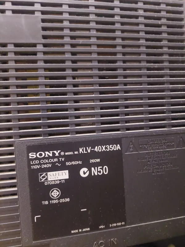 Телевизор Sony легенда 2
