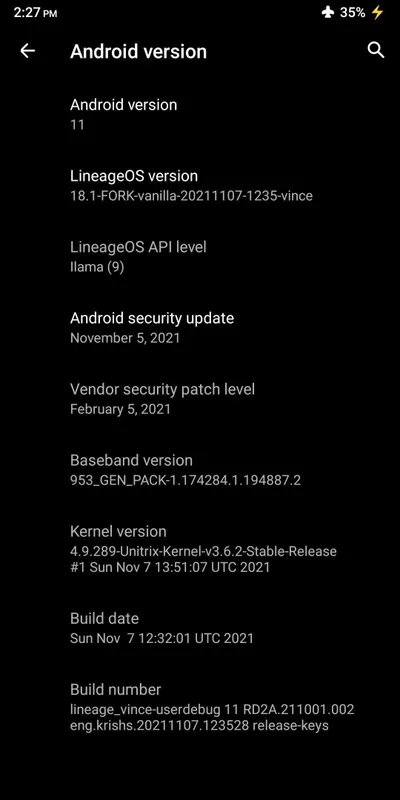 Redmi 5 Plus, Android 8 —> Android 11 4 Redmi 5 Plus, Android 8 —> Android 11 4