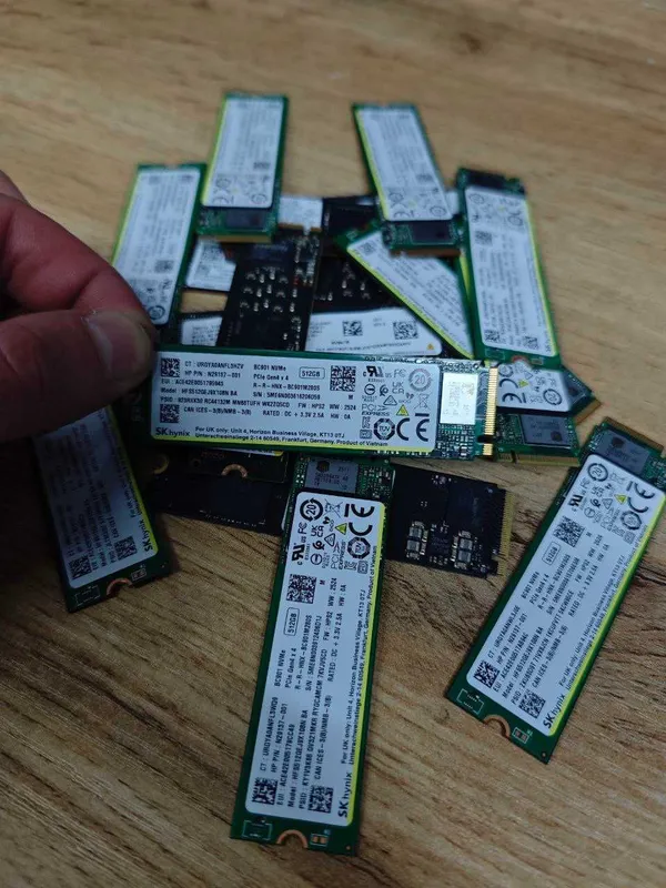 Память 512g nvme в количестве