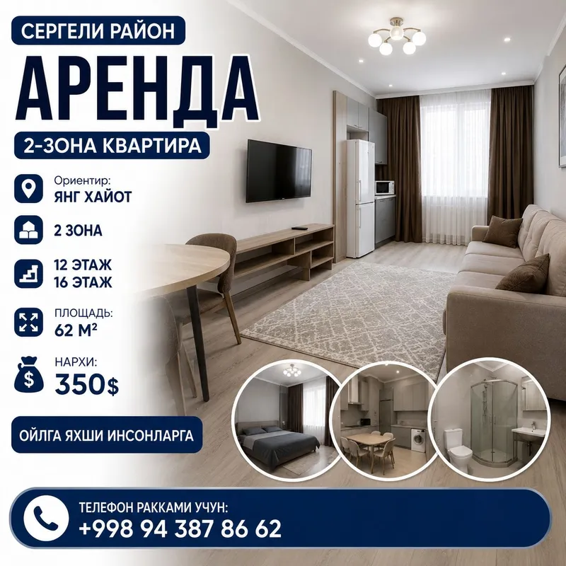 аренда квартир