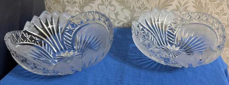 Хрустальные салатницы - вазы 180.000 Беларусия производство 3 Хрустальные салатницы - вазы 180.000 Беларусия производство 3