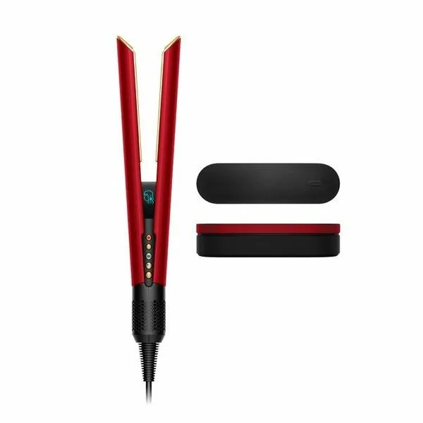 Выпрямитель для волос Dyson Airstrait HT01, Red Velvet / Gold с кейсом — фото 5