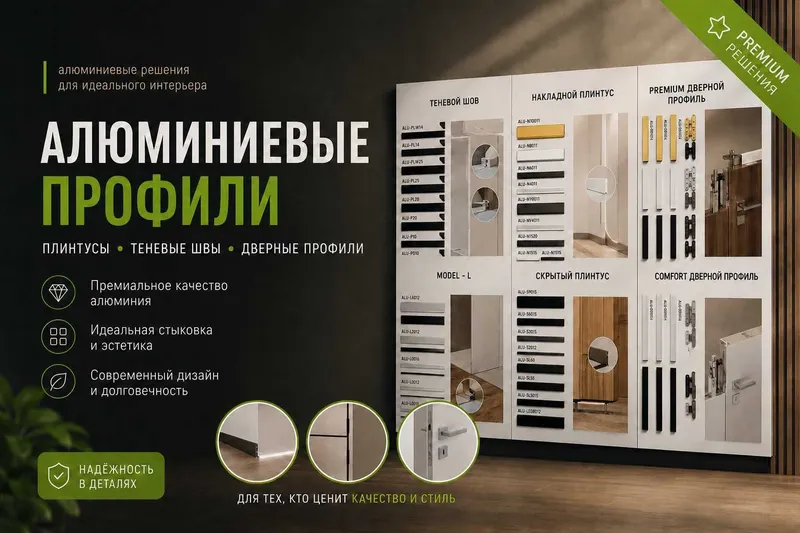 Алюминиевые профили PROFILINI