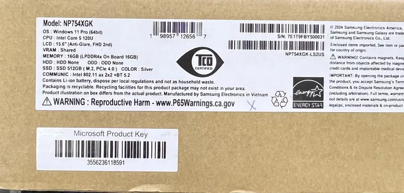 Samsung Galaxy Book 4 USA new — фото 3