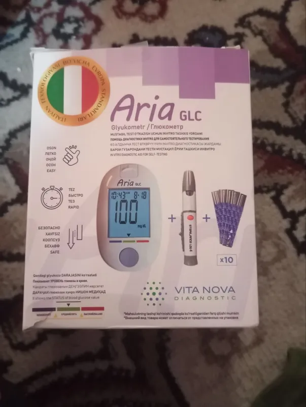 Aria glyukometr 2