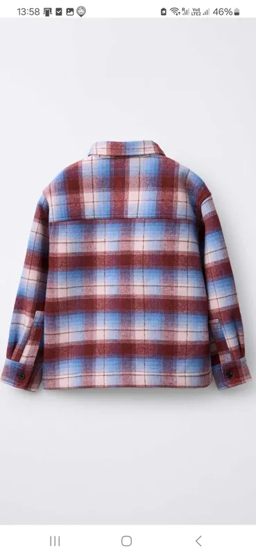 Zara новая куртка рубашка оригинал — фото 1