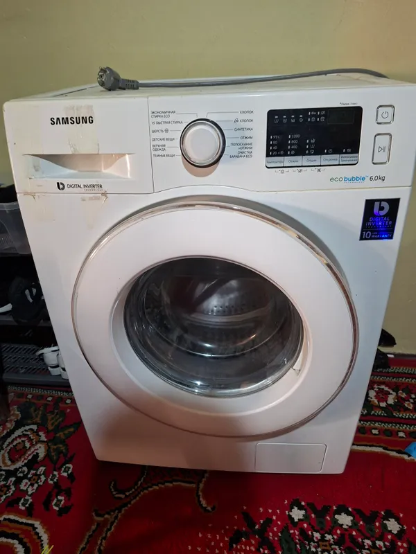 kiryuvish mashinasi avtomat 6 kg samsung ishlaydi 2 kiryuvish mashinasi avtomat 6 kg samsung ishlaydi 2