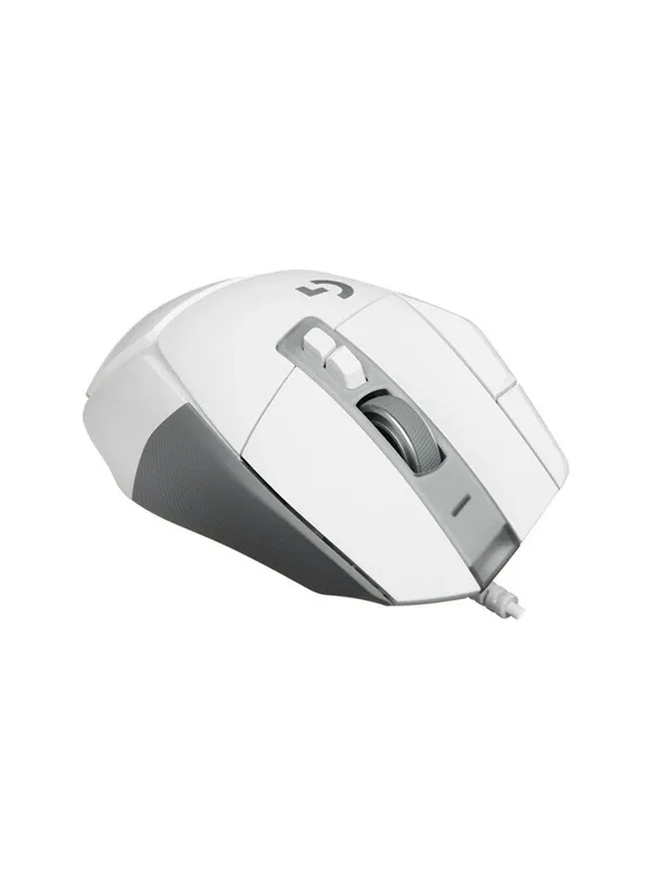 Проводная мышь Logitech G502 X, USB-A, оптический сенсор HERO 25K, белый/серый — фото 6