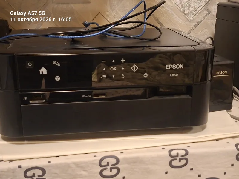 Epson L850 фотопринтер — ишлайди, ҳолати яхши 4 Epson L850 фотопринтер — ишлайди, ҳолати яхши 4