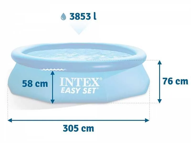 Intex Easy Set бассейн 3.05м (янги) — фото 3