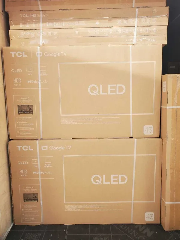 Телевизор TCL 43 QLED 4K Smart Google TV бонус кранштейн + доставка — фото 1