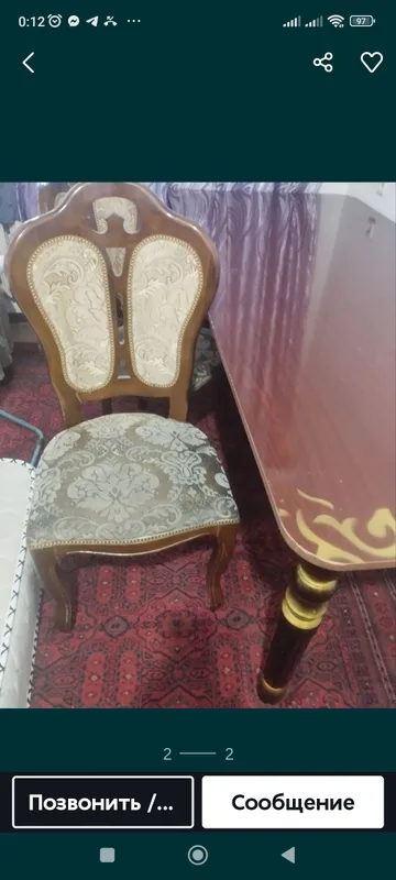 стол стул 12 та — фото 1