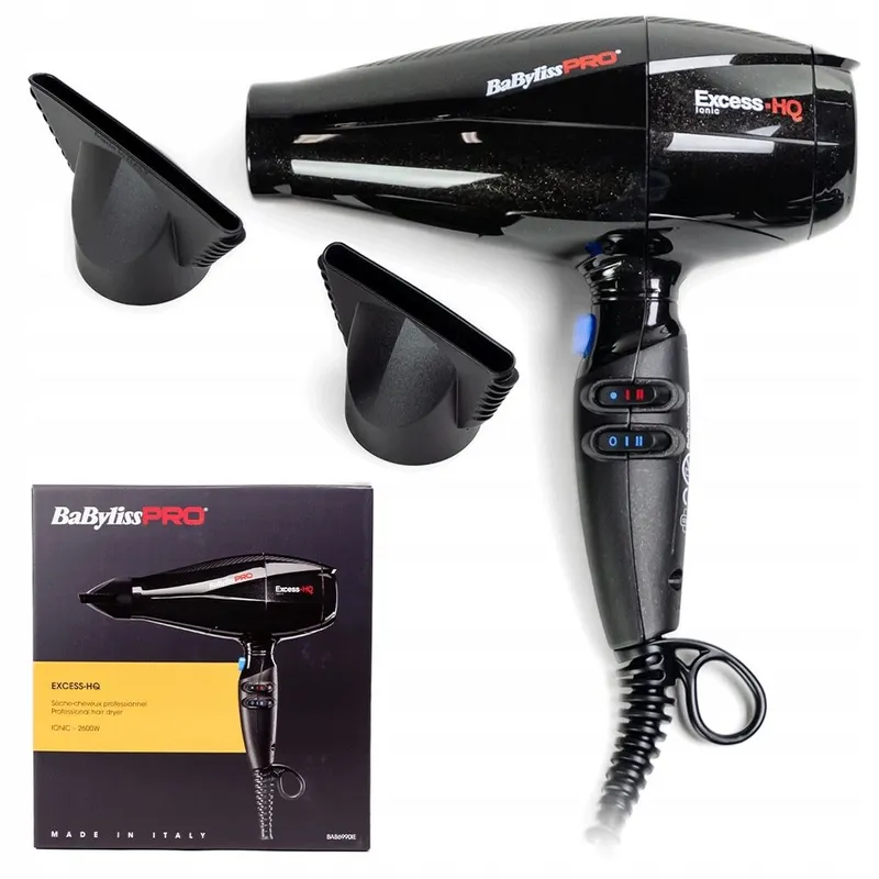Профессиональный фен BaByliss PRO Excess-HQ BAB6990IE 2600W 3