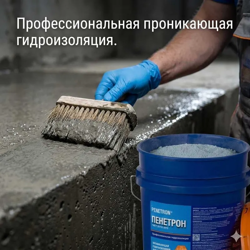 Гидроизоляция питьевых резервуаров бассейнов фонтанов прудов градирен
