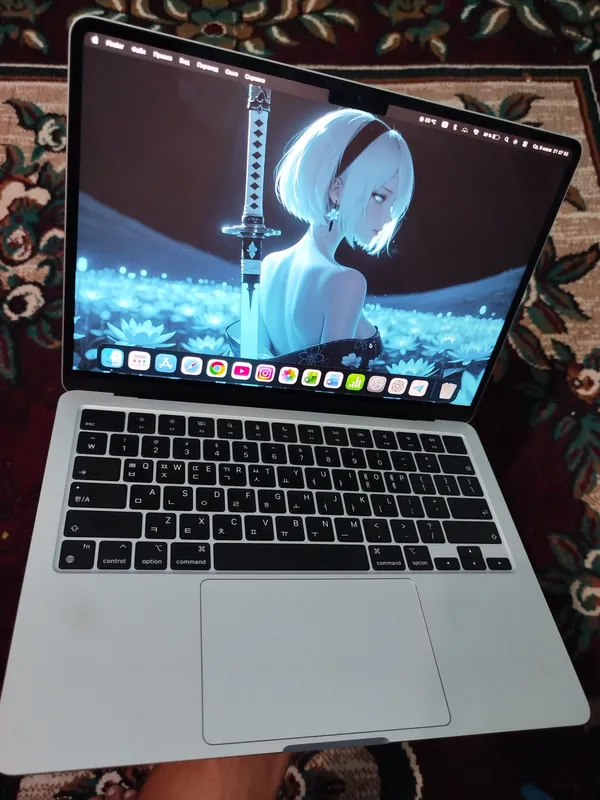 MacBook Air M2 100% ёмкость 256 Gb 13.6 дисплей 8