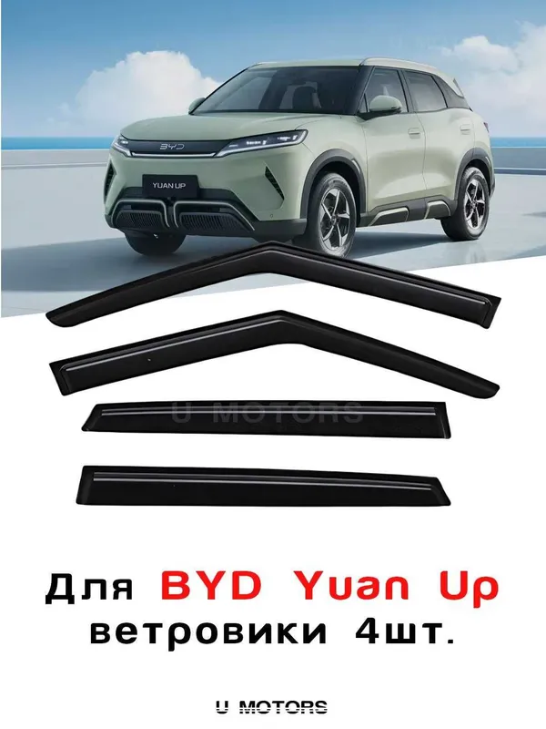 Yon oyna deflektorlari, BYD, Leapmotor, Kia shamol vetroviklari