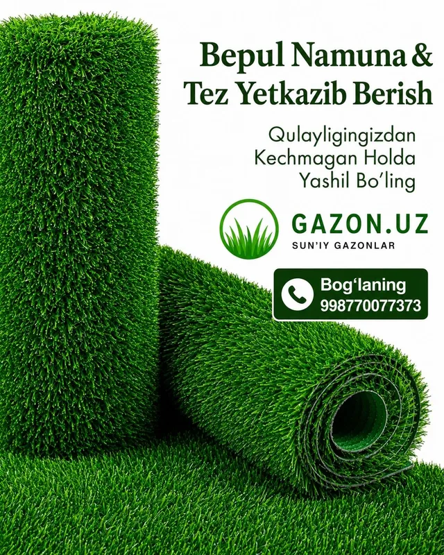 Sun'iy gazon landshaft dizayni va mini futbol maydonlari uchun. Sun'iy gazon landshaft dizayni va mini futbol maydonlari uchun.