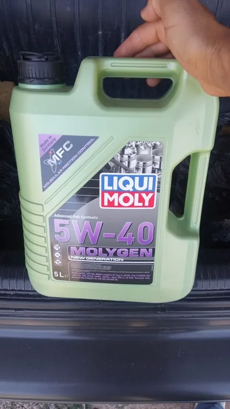 Мой масло moy liqui moly molygen 5/40 2.4 litr 1