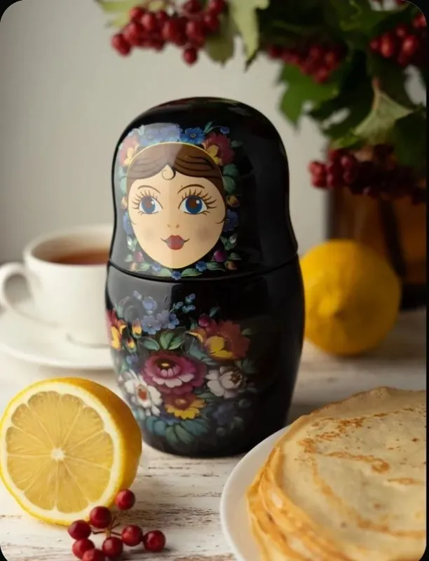 Чайницы коллекционные "Матрёшки". Новые 2