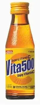 Витаминизированный напиток Vita 500 с цинком и витаминами С В2 Корея — фото 5