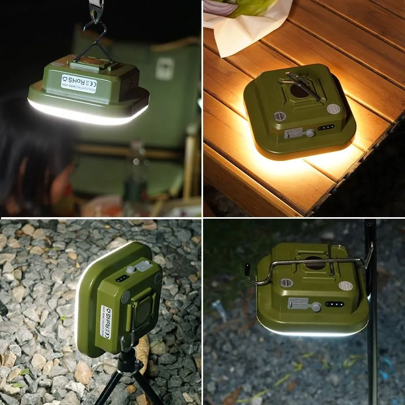 Фонарь кемпинговый аккумуляторная походный подвесной+ power bank Фонарь кемпинговый аккумуляторная походный подвесной+ power bank