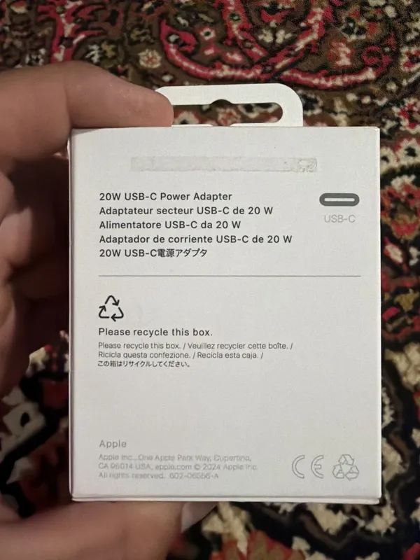 20w USB-C Power Adapter