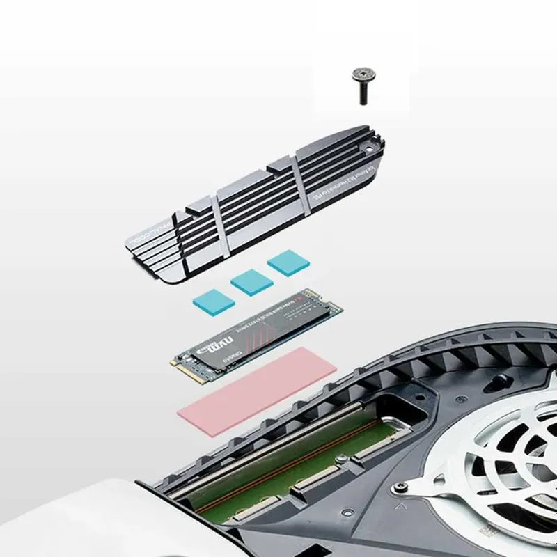 PS5, PS5 slim uchun NVMe SSD radiatori 5