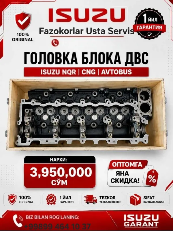 Isuzu Blok Galovka Val dizel 1