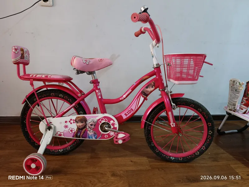 5–6 yoshli qizlar uchun velosiped 2 5–6 yoshli qizlar uchun velosiped 2