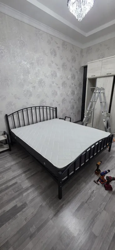 Металлические двуспальная кровать. Темир Калават. Model: ISABELLA — фото 5