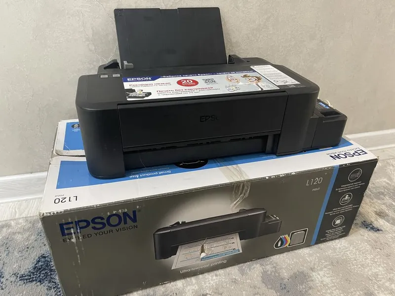 Продам цветной принтер Epson L120 1 Продам цветной принтер Epson L120 1
