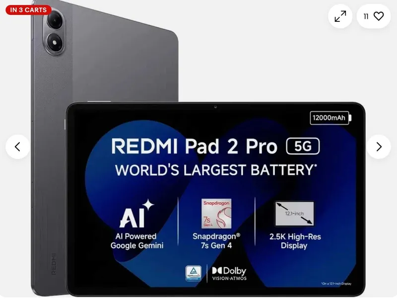 Redmi Pad 2 Pro 8/256gb