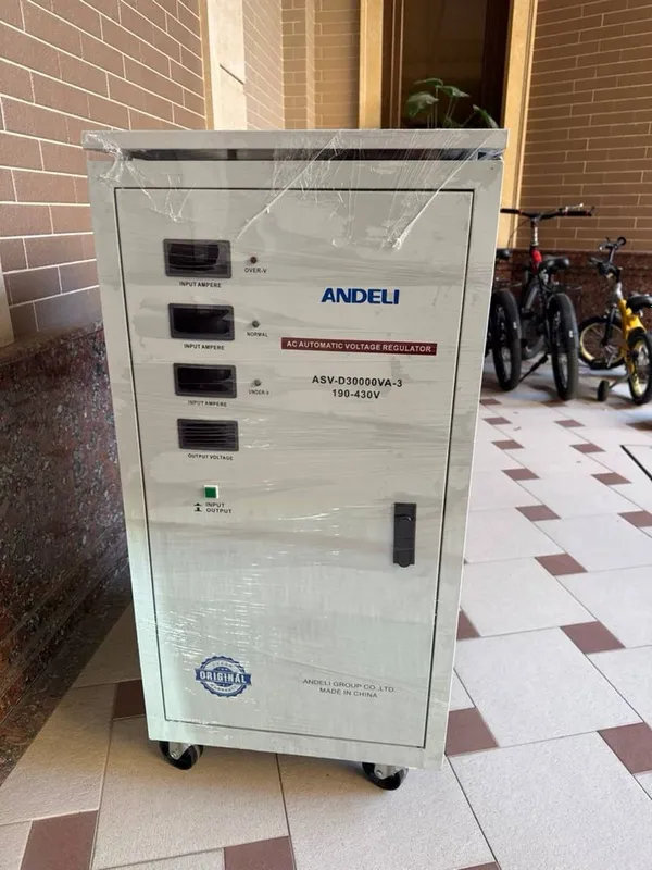 Andeli. 3fazali orginal 30kw. Stabilizator 110-250v 1 Andeli. 3fazali orginal 30kw. Stabilizator 110-250v 1