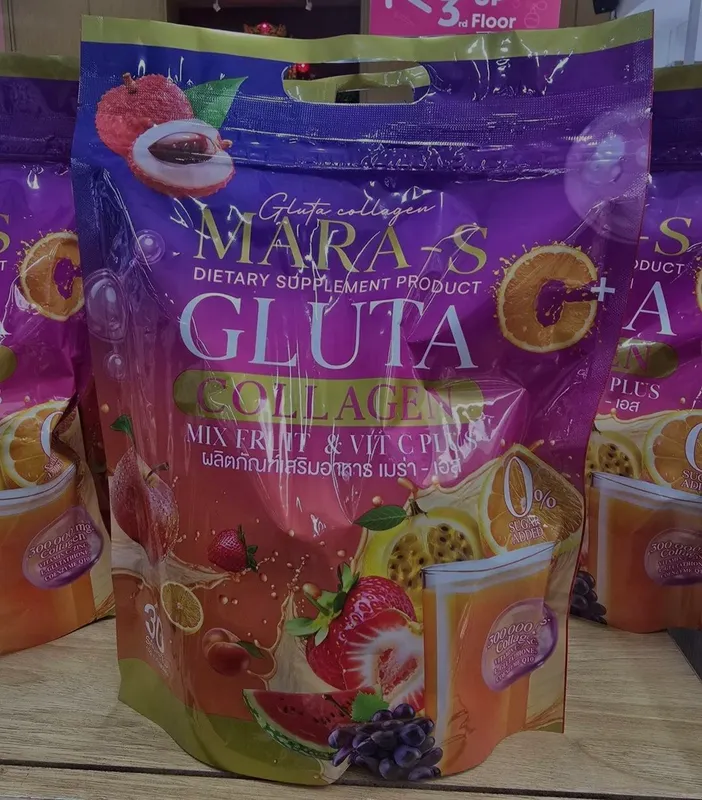 GLUTA COLLAGEN MIX FRUITS 30 SACHETS