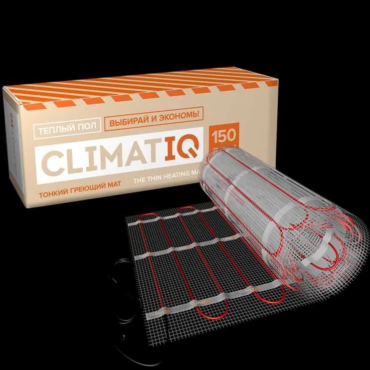 IqWatt Тёплый пол электрический греющий мат CLIMATIQ MAT