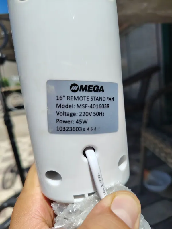 Напольный вентилятор Mega pult — фото 5