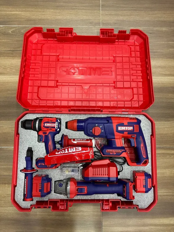 Emtop Professional Akkumulyatorli Instrumentlar Toplami‘