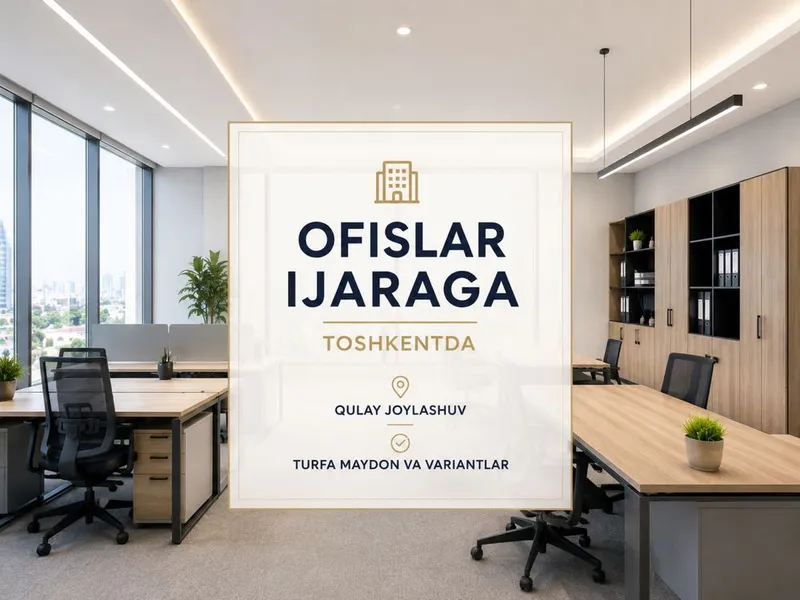TOSHKENTDA ofislar ijaraga! 1 TOSHKENTDA ofislar ijaraga! 1