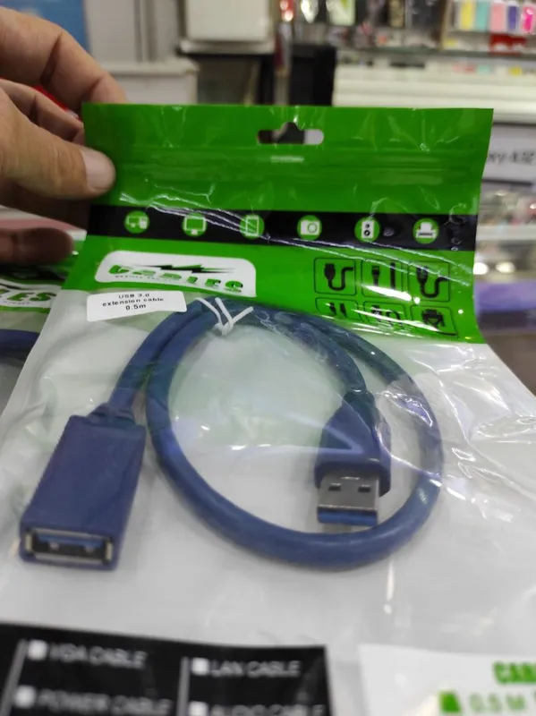Доставка! Usb 3.0 удленитель, соеденитель 0,50 м — фото 1