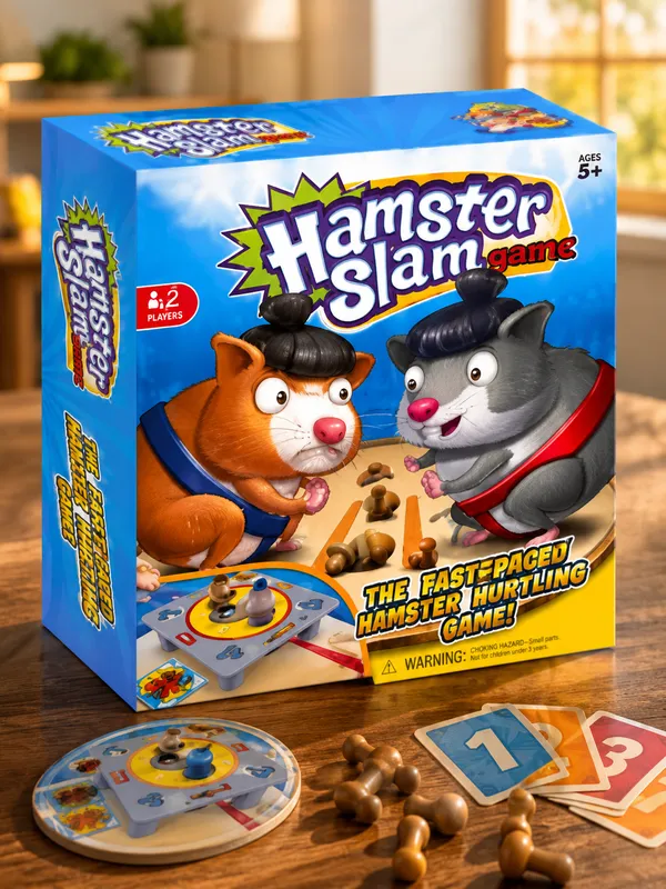 Hamsterlar Jangi – Stol O‘yini