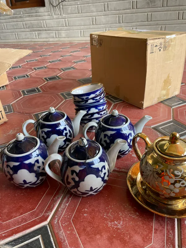 Чайник и пиалы 2