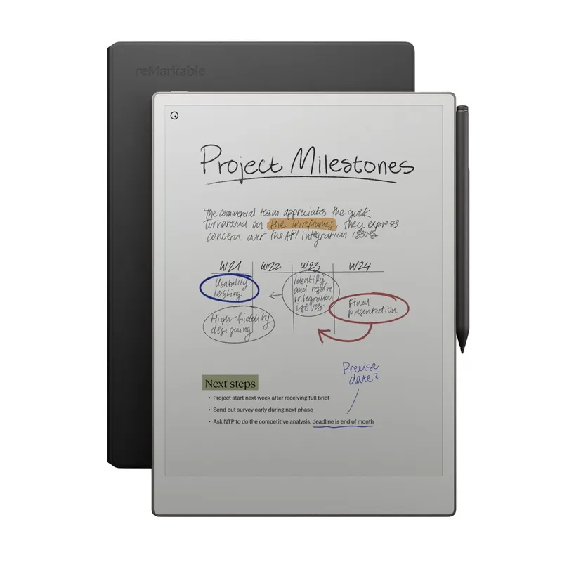 Remarkable Paper Pro + Marker Plus + Original Genuine leather Кожаный — фото 1