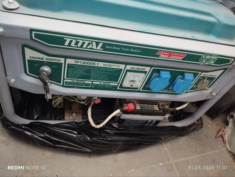 TOTAL Generator Dvijok Pashtiy Ishlatilmagan. 5