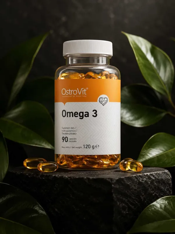 OstroVit Omega 3 — 90 капсул, Рыбий жир 1000 мг / Made in Europe 2 OstroVit Omega 3 — 90 капсул, Рыбий жир 1000 мг / Made in Europe 2