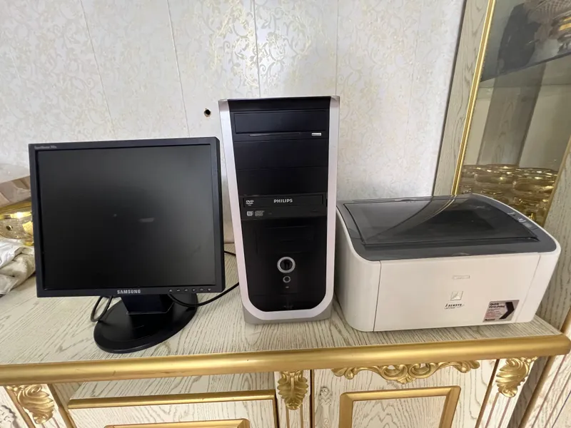 To‘liq kompyuter set Samsung monitor Canon printer — фото 1