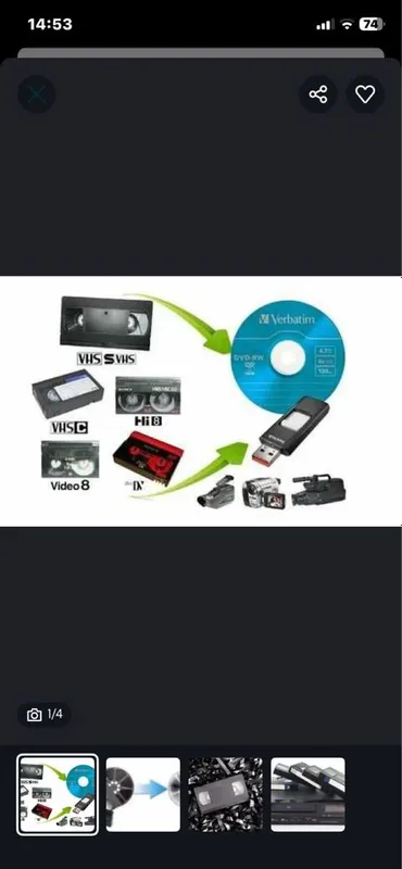 Оцифровка VHS -Mini DV - Hi 8 — фото 2