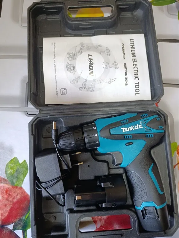 Yangi Akkumulyatorli Makita dreli keys bilan Дрель Makita 12V Li-ion — фото 1