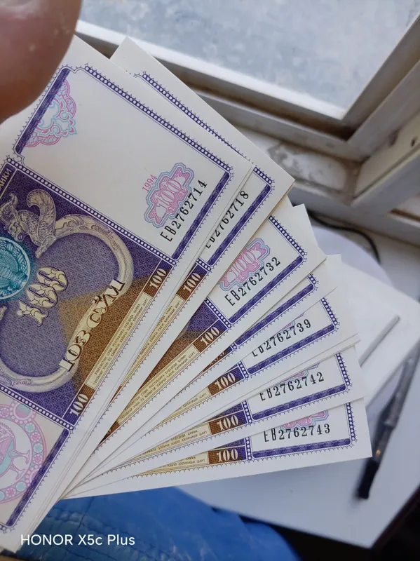 100 somlik pullar 100 somlik pullar
