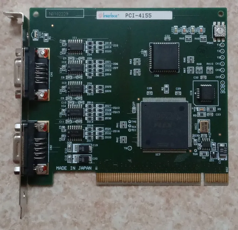 Плата расширения PCI-4155 3